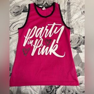 Zumba Fitness Pink Party Tank Top